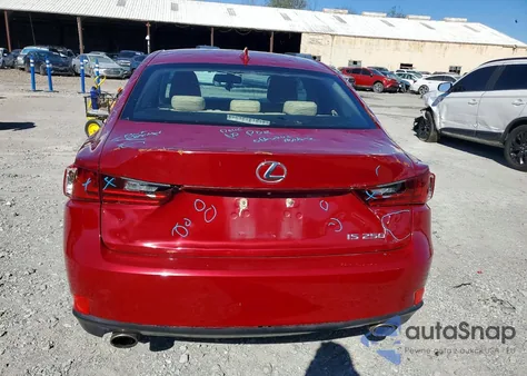 2015 Lexus Is 250 z USA, uszkodzony, nr VIN JTHBF1D24F5057790